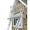 Werner 16 ft Aluminum Extension Ladder, 300 lb Load Capacity D1516-2 - alternate 7