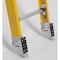 Werner 16 ft Fiberglass Extension Ladder, 375 lb Load Capacity D7116-2 - alternate 3