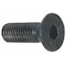 Zoro Select M4-0.70 Socket Head Cap Screw, Flat, Black Oxide Steel, 25 mm Length, 100 PK M07400.040.0025 - alternate 2