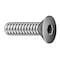 Zoro Select #10-32 Socket Head Cap Screw, Flat, Black Oxide Alloy Steel, 3/8 in Length, 100 PK U07566.019.0037 - alternate 2