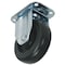 Zoro Select Rigid Plate Caster, Polyolfin, 3 in, 176 lb 4X696 - alternate 1