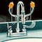 Bradley Plumbed Eyewash, Faucet Mount, Plumbed, 5 1/4 in H., 7 2/3 in W S19-200B - alternate 6