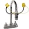 Bradley Plumbed Eyewash, Faucet Mount, Plumbed, 5 1/4 in H., 7 2/3 in W S19-200B - alternate 3