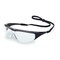 Uvex Millennia, Safety Glasses, Scratch-Resistant, Clear Lens, Black Frame, Half-Frame 11150350 - alternate 1