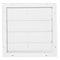 Dayton 16 in 19"H-W 6"L Aluminum Gable Shutter Damper, 17 in x 17 in, Aluminum 4YN20 - alternate 3