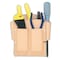 Clc Work Gear Tool Pouch, Tool Pouch, Tan, Leather, 5 Pockets 700 - alternate 2