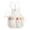Clc Work Gear Tool Apron, Tool Apron, White, Canvas, 4 Pockets C11 - alternate 2