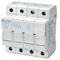 Mersen Finger Safe Fuse Block, 0 to 30A Amp Range, 800V AC/1000V DC Volt Rating, 3 Poles, Pressure Plate USM3N - alternate 1