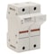 Mersen Finger Safe Fuse Block, 31 to 60A Amp Range, 600V AC/DC Volt Rating, 2 Poles, Pressure Plate US6J2I - alternate 1