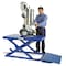 Bishamon Scissor Lift Table, 1100 lb. Cap, 115V, 23-1/2"W, 40"L LX-50L - alternate 2