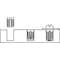 E-Z Lok Press Insert, #2-56 Int Thrd Sz, 5/32 in L, 9/64 in Dia., 18-8 Stainless Steel, Plain, 10 PK 240-002-CR-PK25 - alternate 2