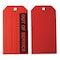 Zoro Select Tag, Red, Cardstock, 7inH, 4inW, PK100 4ZH20 - alternate 1