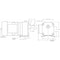 Dayton AC Gearmotor, 91.7 in-lb Max. Torque, 155 RPM Nameplate RPM, 230V AC Voltage, 3 Phase 4ZJ55 - alternate 2