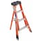 Werner 4 ft Fiberglass Tripod Stepladder, 300 lb Capacity FTP6204 - alternate 1