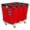 Royal Basket Trucks Knock Down Truck, 10 bu, red vinyl G10-RRX-KDA-3UNN - alternate 1
