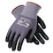 Pip Coated Gloves, Foam Nitrile, Micro-Foam, Palm and Fingers, Not Rated Abrasion Level, Gray, XS 1 PR 34-874 - alternate 3