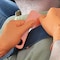 Ansell N48, Disposable Gloves, 5.00 to 5.99 mil Palm, Nitrile, Powder-Free, 2XL (10 1/2), 100 PK, Orange N485 - alternate 3