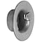 Zoro Select Cap Nut, 5/8 in, Spring Steel, Zinc Plated, 25 PK 238010003 - alternate 1
