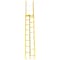 Vestil 162 3/8 in Overall H, Alternating Tread Stair Unit, Steel, 16 Steps, 350 lb Load Capacity ATS-10-56 - alternate 6