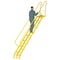 Vestil 162 3/8 in Overall H, Alternating Tread Stair Unit, Steel, 16 Steps, 350 lb Load Capacity ATS-10-56 - alternate 2
