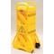Zoro Select Portable Barricade, Polypropylene, 40" Height, 13 ft Length, 34 lb, Yellow FG9S1100YEL - alternate 7