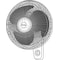 Air King Wall Mount Fan W/ 16 in Blade Dia, Oscillating, 3 Speeds, 120V AC, White, 6 ft L Cord 9016 - alternate 3
