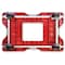 Snap-Loc Gen. Prpose Dolly, Open, Flush, 7in H., Red SL1500D4R - alternate 3
