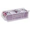 Akro-Mils Storage Bin, Plastic, Clear, 7 in H, 11 in W, 23 7/8 in L 30286SCLAR - alternate 2