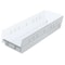 Akro-Mils Shelf Storage Bin, Plastic, Clear, 4 in H, 6 5/8 in W, 17 7/8 in L 30138SCLAR - alternate 1