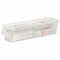 Akro-Mils Shelf Storage Bin, Plastic, Clear, 6 in H, 6 5/8 in W, 23 5/8 in L 30094SCLAR - alternate 2