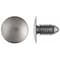 Zoro Select Push-In Rivet, Dome Head, 0.375 in Dia., 27/32 in L, Nylon Body, 25 PK 5710PK - alternate 1