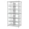 Akro-Mils Steel Bin Shelving, 24 in D x 74 in H x 36 in W, 3 Shelves, Clear AWS24360288SC - alternate 1