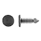 Zoro Select Push-In Rivet, Dome Head, 0.188 in Dia., 21/32 in L, Nylon Body, 50 PK 8172PK - alternate 1