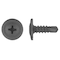 Zoro Select Drywall Screw, Oval, Black Phosphate Steel, 50 PK 6010PK - alternate 1