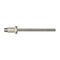 Zoro Select Blind Rivet, Dome Head, 5/32 in Dia., 5/16 in L, Aluminum Body, 10 PK 10507PK - alternate 1