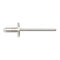 Zoro Select Blind Rivet, Dome Head, 3/16 in Dia., 5/8 in L, Aluminum Body, 10 PK 10510PK - alternate 1