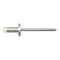 Zoro Select Blind Rivet, Dome Head, 15/64 in Dia., 9/16 in L, Aluminum Body, 15 PK 10459PK - alternate 1