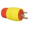 Ericson Watertight Straight Blade Plug, 5-20P, 20 A, 125V AC, 2 Pole, Screw Terminals, Grounded 1512-PW6P-AM - alternate 1