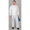 Dupont Collared Disposable Coverall, 4Xl, White, SMS, zipper PB125SWH4X002500 - alternate 2