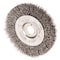 Weiler Crimped Wire Wheel Wire Brush, Arbor, 4" 90859 - alternate 1