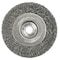 Weiler Crimped Wire Wheel Wire Brush, Arbor, 4" 90859 - alternate 2