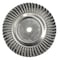 Weiler Twist Wire Wheel Wire Brush, Arbor, 10" 90862 - alternate 2