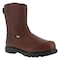 Iron Age Hauler, Men's Wellington Boot, 8, M, Leather, 10 in Height, Brown IA0195 - alternate 1