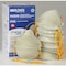 Moldex Disposable Respirator, N95, AirWave, Adj. SmartStrap, Molded Nose Bridge, Gray, M/L, PK10 4600 - alternate 5
