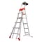 Little Giant Ladders Adjustable Stepladder, Aluminum, 300 lb Load Capacity 15109-001 - alternate 1