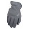 Mechanix Wear Tactical Glove, Synthetic Leather Palm, 8" Length, Safety Cuff, Full Finger, Tricot Lining, Gray FFTAB-88-009 - alternate 3