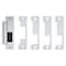 Hes Electric Door Strike, Stainless Steel, Satin Stainless, For Use With: Mortise/Cylindrical Locksets 1500C-630 - alternate 1