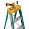 Werner 6 ft Fiberglass Stepladder, 225 lb Capacity 5906 - alternate 2