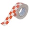 Brady Floor Marking Tape, Polyester, Checkered, Red, White, 2 in W., 8 mil Thickness 121916 - alternate 1