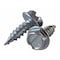 Malco Sheet Metal Screw, #7 x 1/2 in, Zinc Plated Steel Flange Hex Head External Hex Drive, 1000 PK HW7X1/2ZT - alternate 1